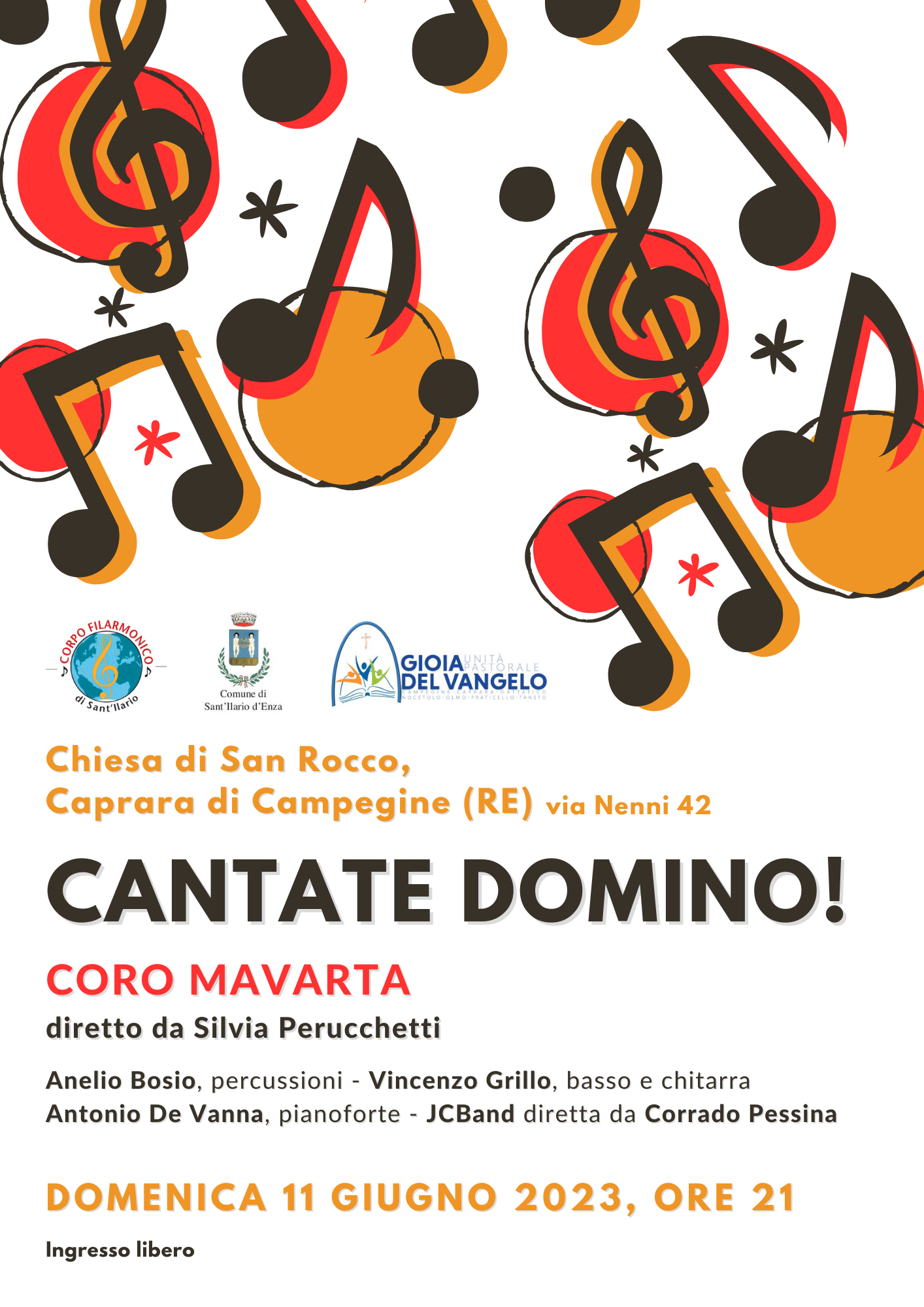 Caprara 11 giu 2023 - locandina Coro Mavarta